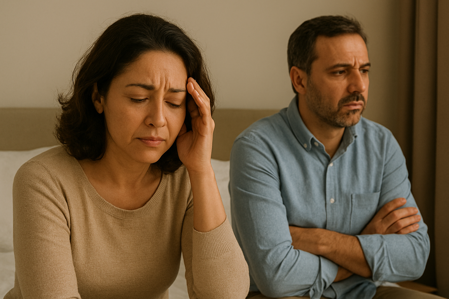 A couple holding hands, symbolizing connection and partnership.